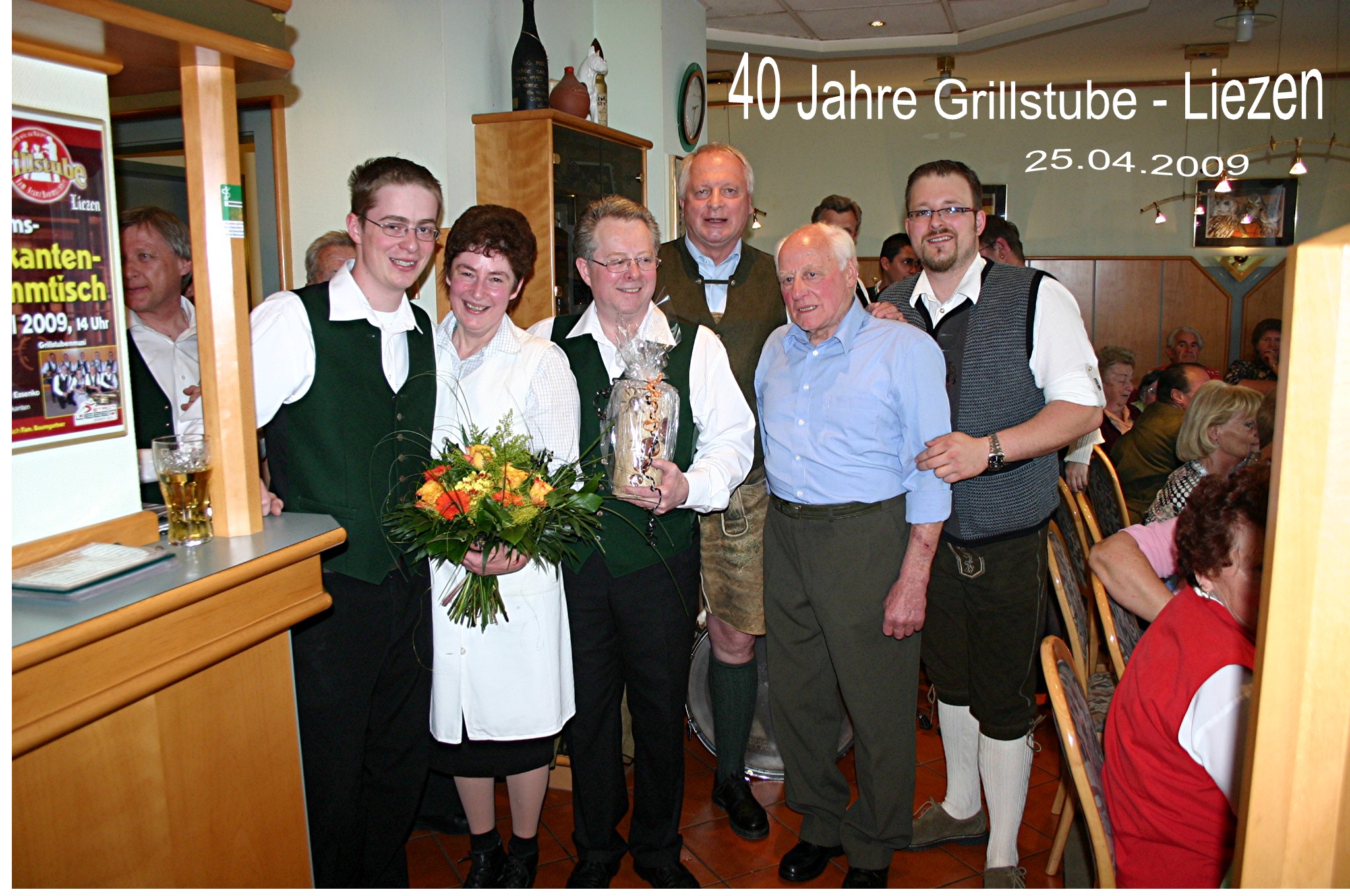 Betriebsjubiläum - 40 Jahre Grillstube Baumgartner