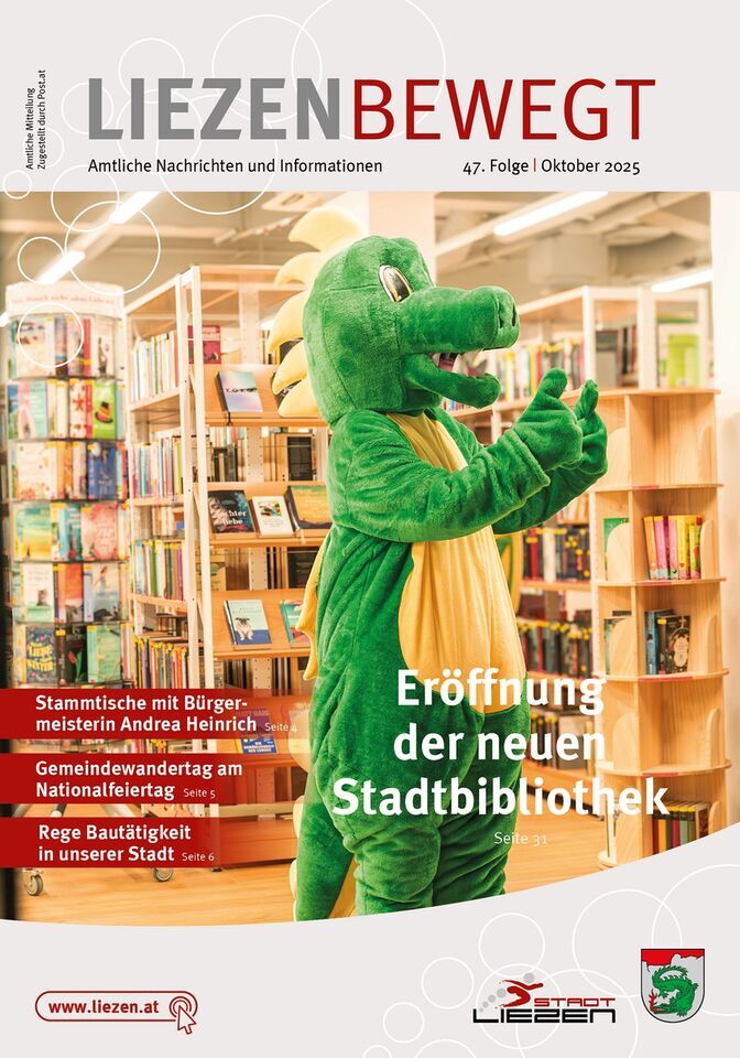 Titelseite Oktober Stadtnachrichten 