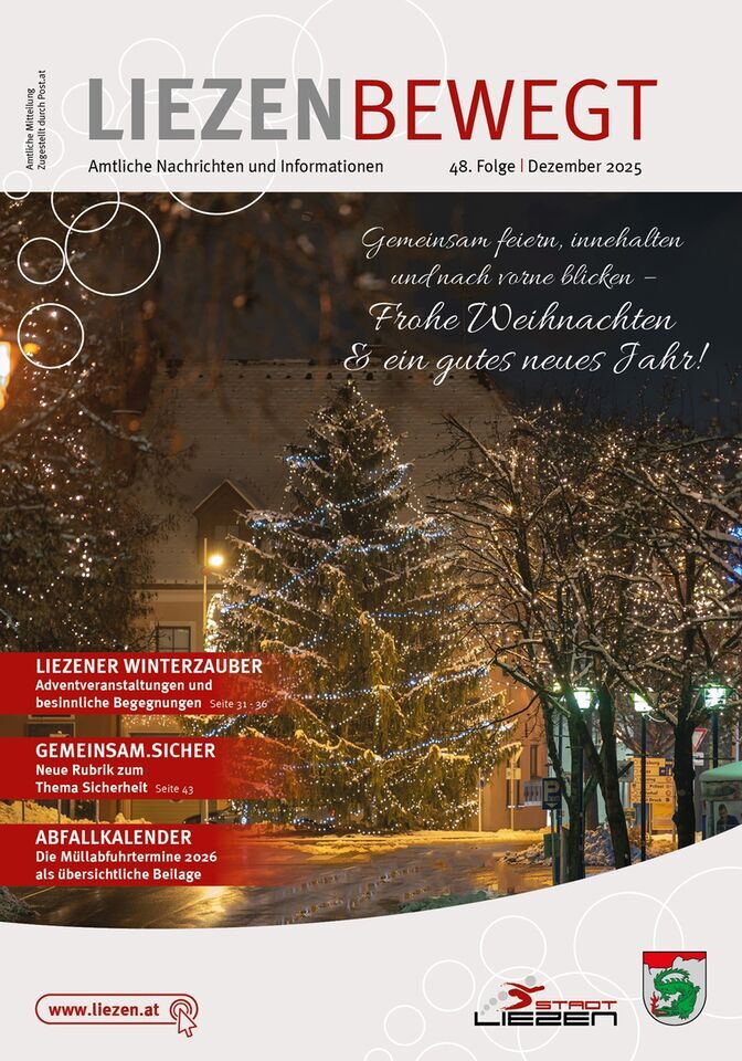 Cover Weihnachtsausgabe 2025