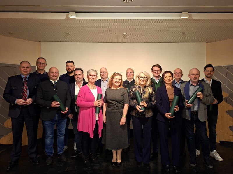 Ehrungen im Gemeinderat